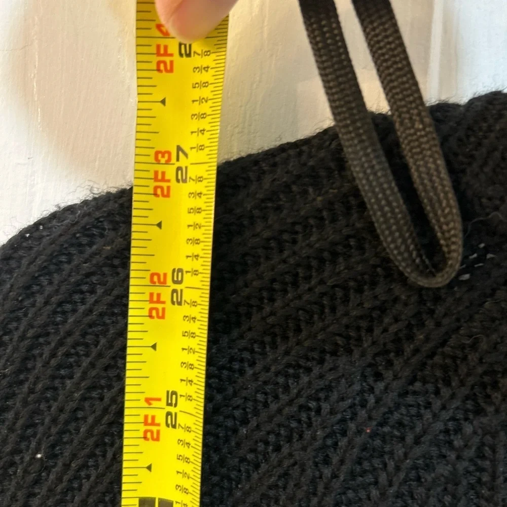 Berretti Merino Wool‎ Infused Cardigan Sweater XL Italy Crochet Cuff Cottagecore